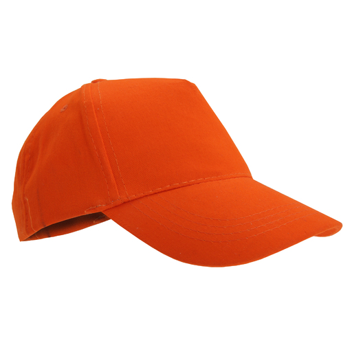 Boné liso unissex para meninos/meninas, ideal para verão/praia/piscina, Sols (laranja)