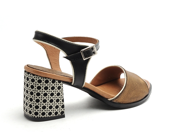 Nemonic nu pieds talons femme 2119 bronze