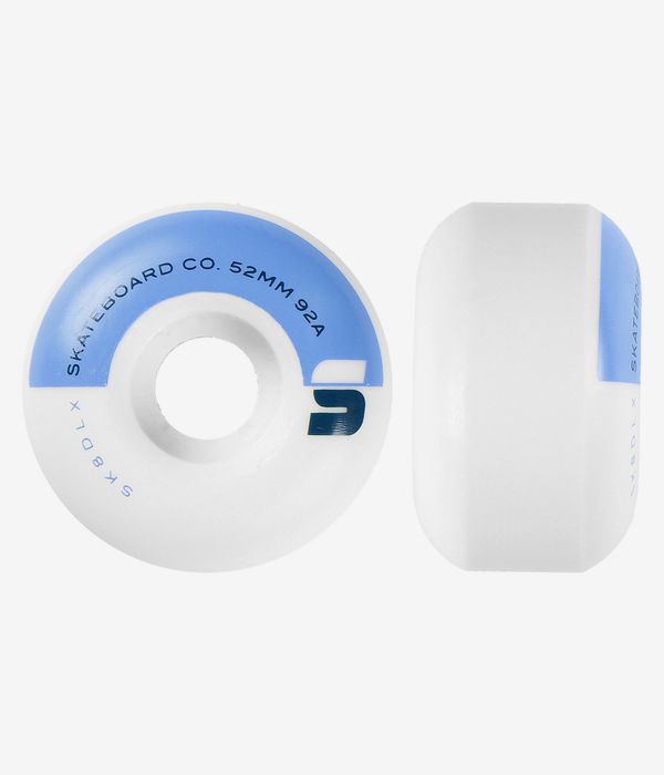 skatedeluxe Athletic Soft Rollen (white) 52mm 92A 4er Pack