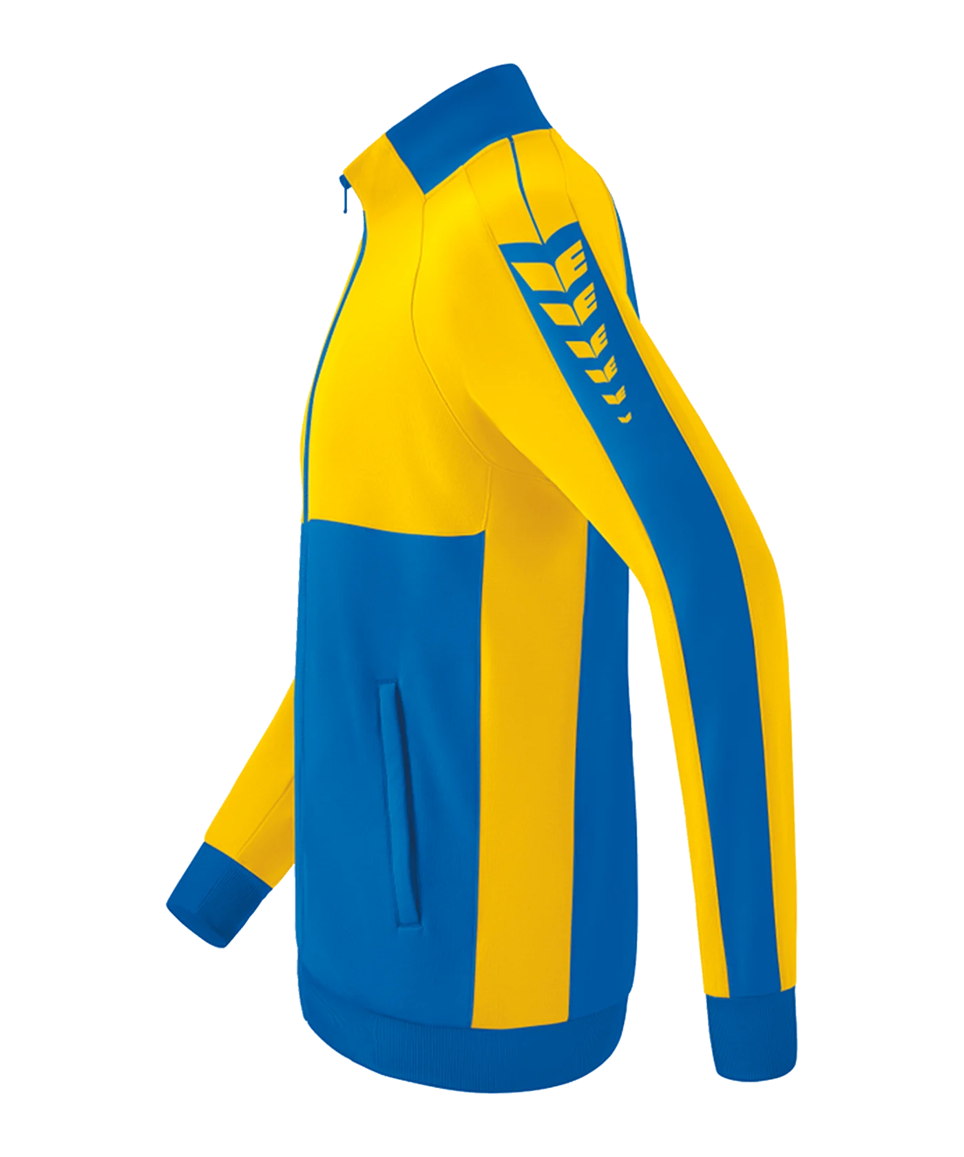 Erima Six Wings Trainingsjacke Kids Blau Gelb