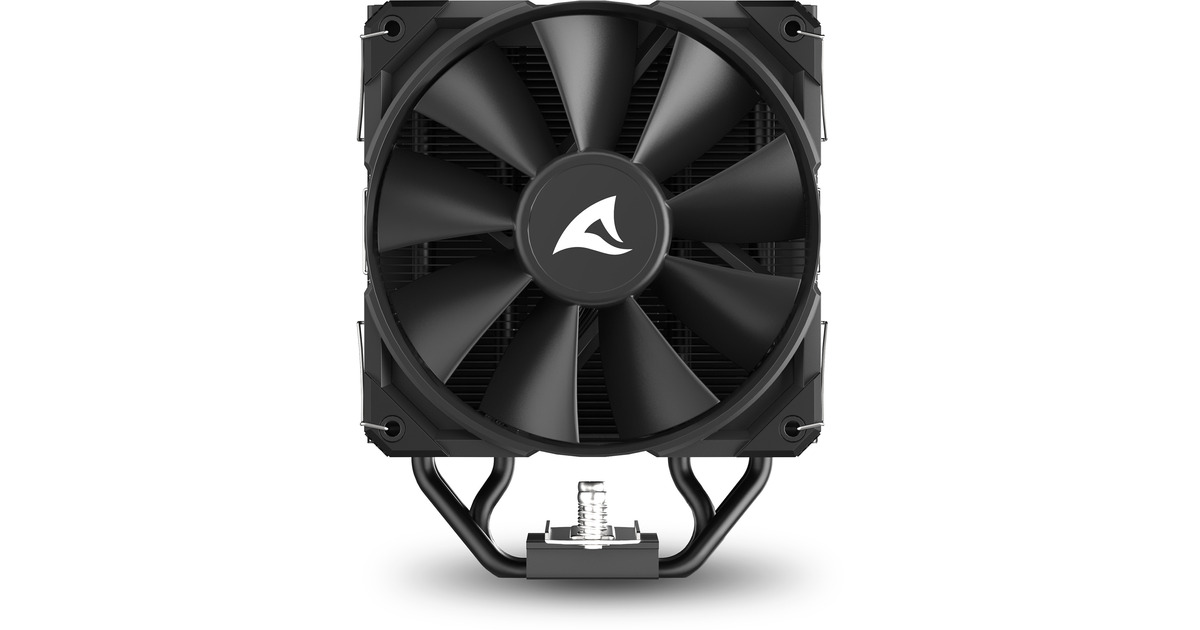 SharkoonA40 CPU-koeler  (Zwart, 4-pins PWM fan-connector)