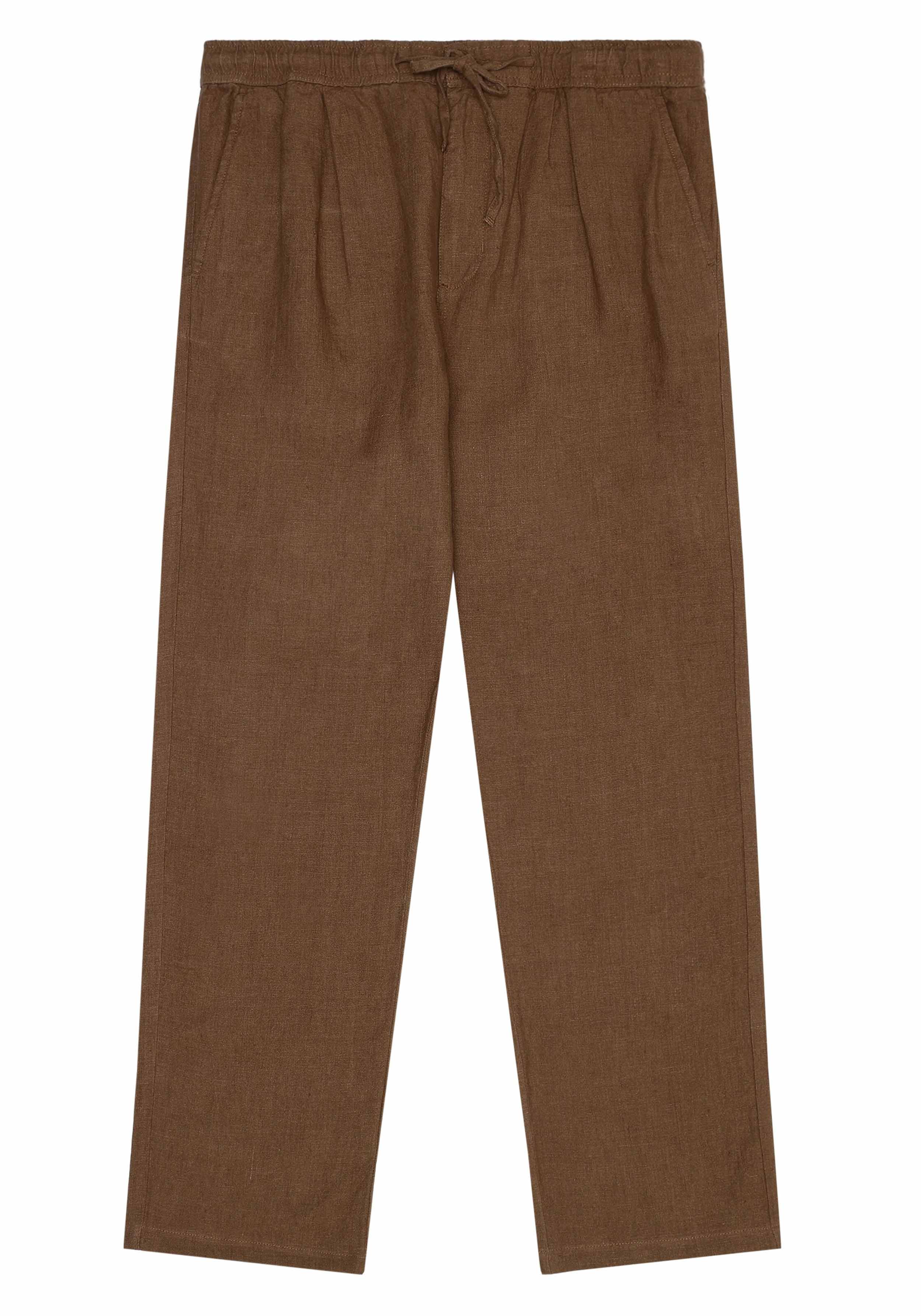 Knowledge Cotton Apparel Leinenhose Fig Loose Linen Pants Tuffet