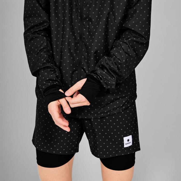 Saysky Reflective Polka Blaze Jacket Womens Black