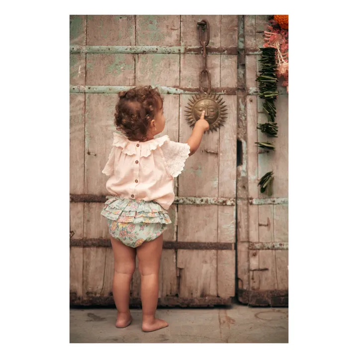 Louise Misha Blouse Coton Bio Antoinette | Rose pâle