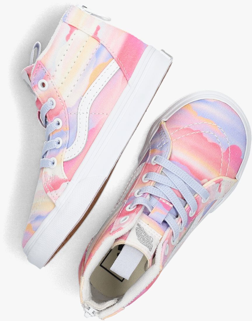 VANS paarse vans hoge sneaker ts sk8-hi zip