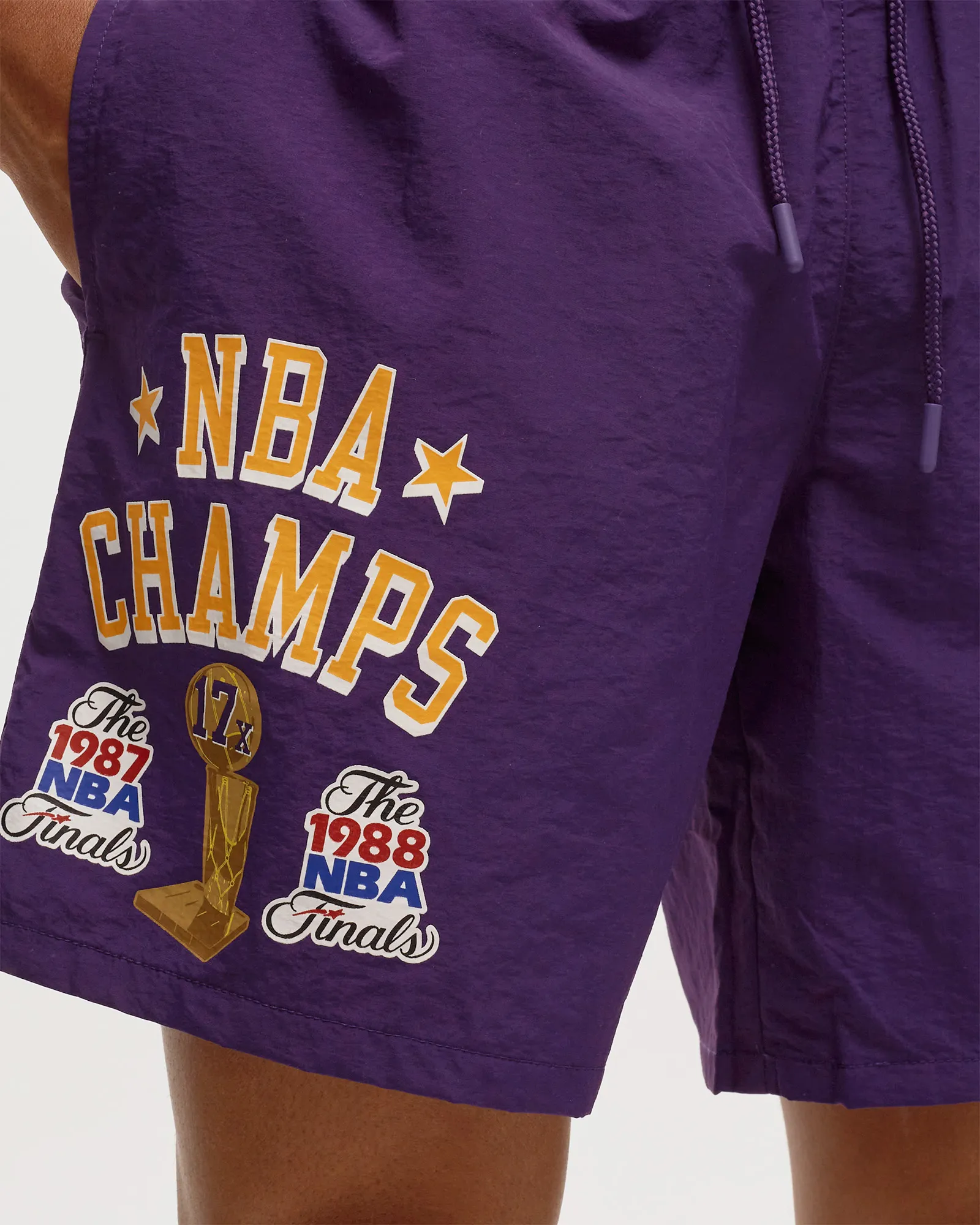 Mitchell & Ness Team Heritage Woven Short - Los Angeles Lakers