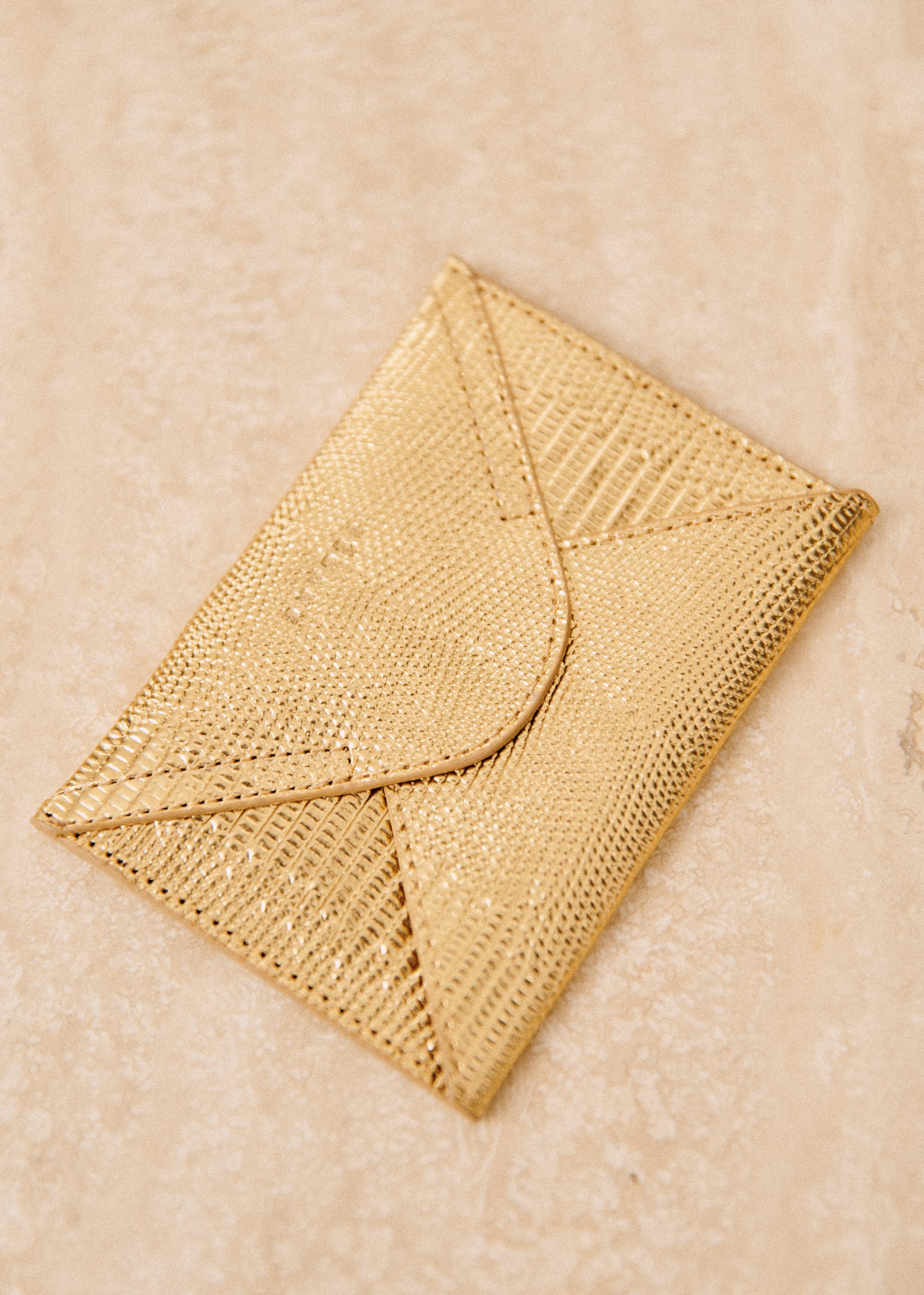 Porte Carte Olivia - Doré tejus - SACS/NEW SACS Petite Maroquinerie 5906422