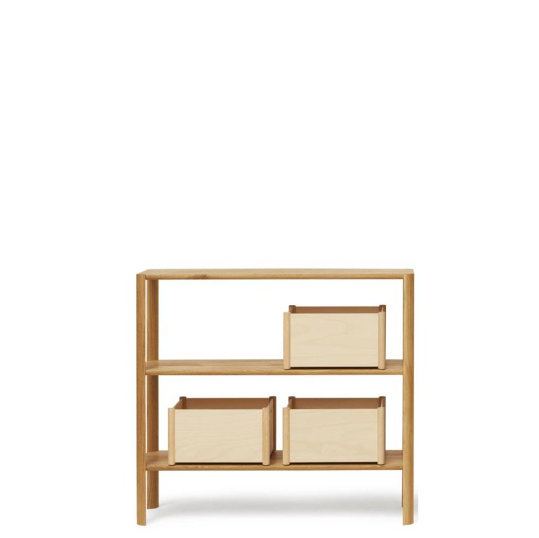 Form&Refine Leaf sidetable 1x3 eiken