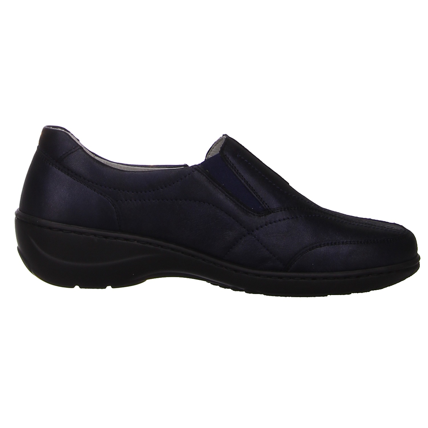 Waldläufer Slipper blau blau