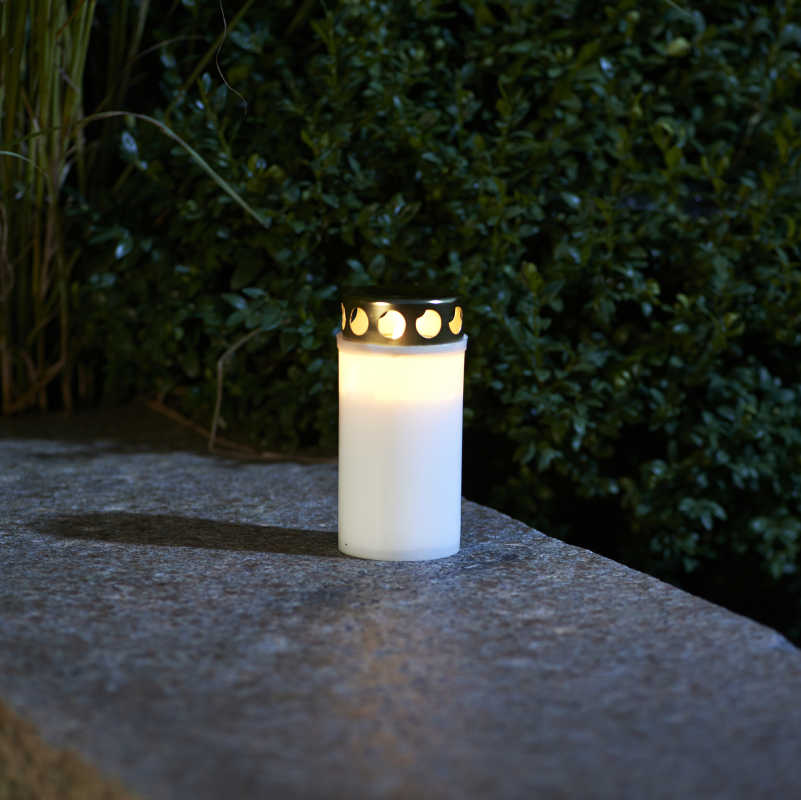 Gravlykt, 12,5 cm, 2-pk.