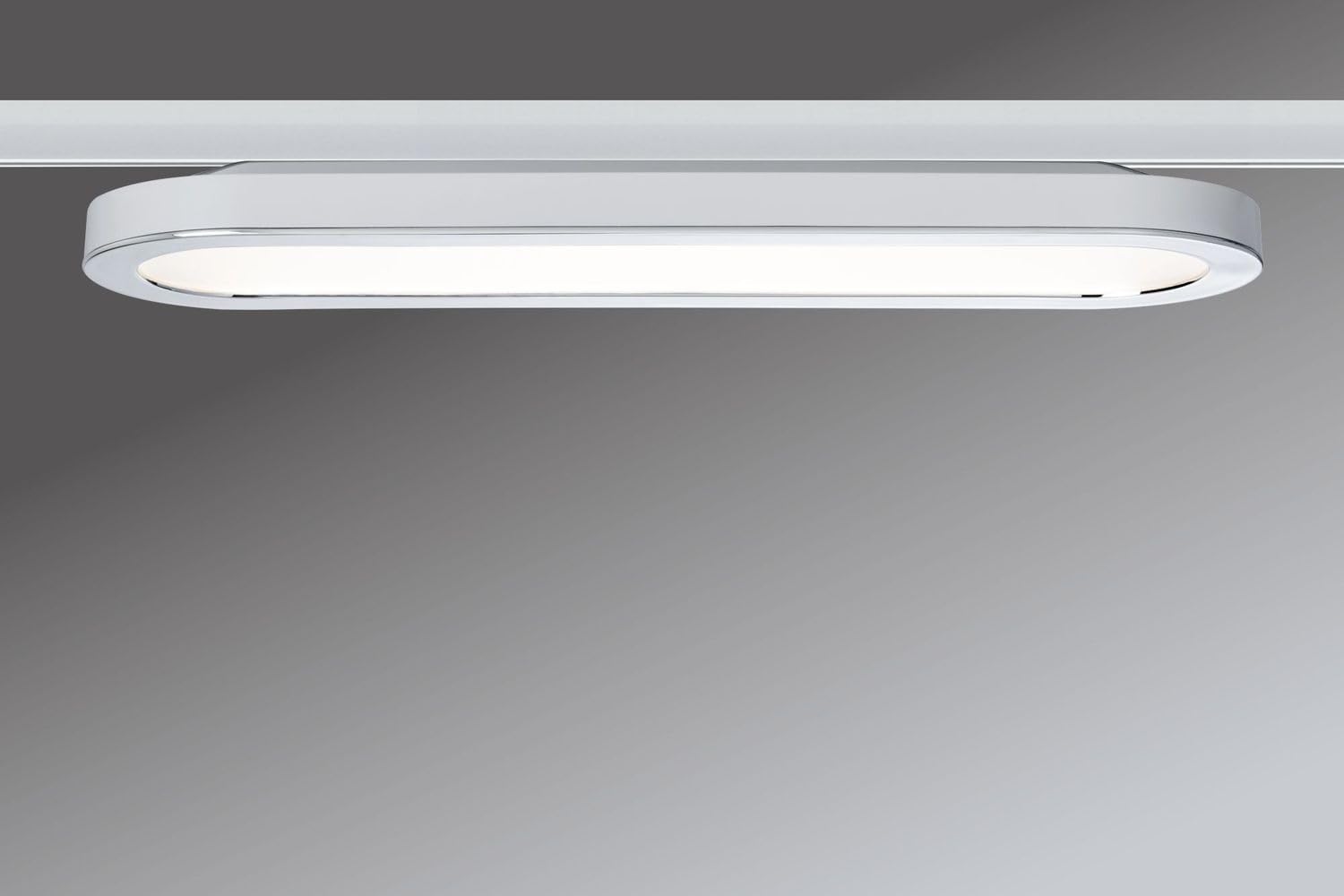 Paulmann 95320 URail System LED Panel Loop 7W Weiß/Chrom 230V Alu/Kunststoff