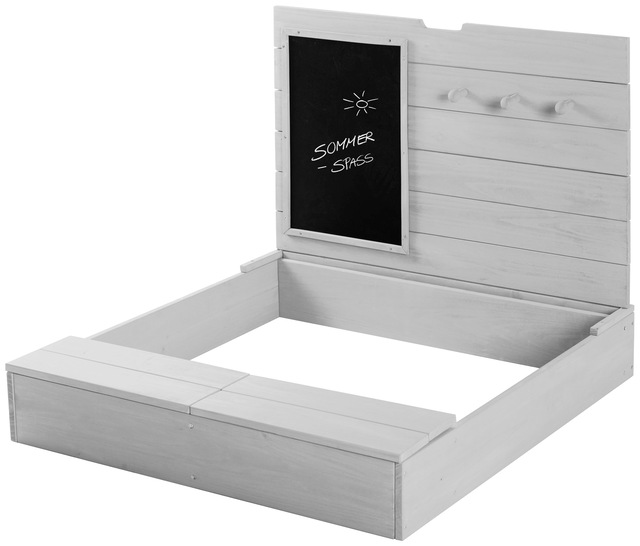 roba® Sandkasten »Outdoor+« aufklappbar mit Deckel, HxBxT: 65,5 x 85,5 x 80 cm