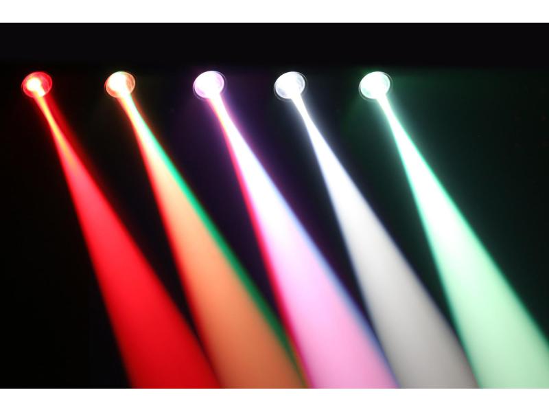 BeamZ Scheinwerfer PS10W Heller Pin Spot mit einer 10-W-4-in-1-LED