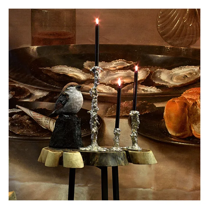 Pols Potten Bougeoir Drip, Pascal Smelik | Argenté