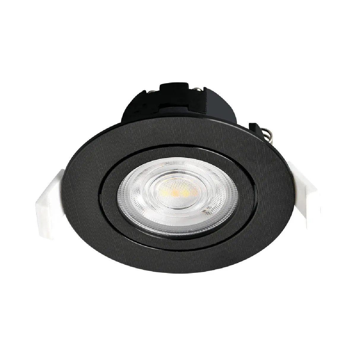 Braytron 100 Spots LED 3en1 7W - Rond Noir