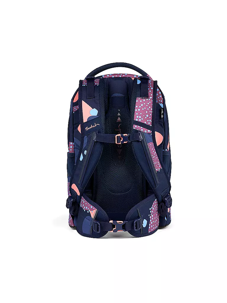 SATCH Schulrucksack Pack Coral Reef dunkelblau