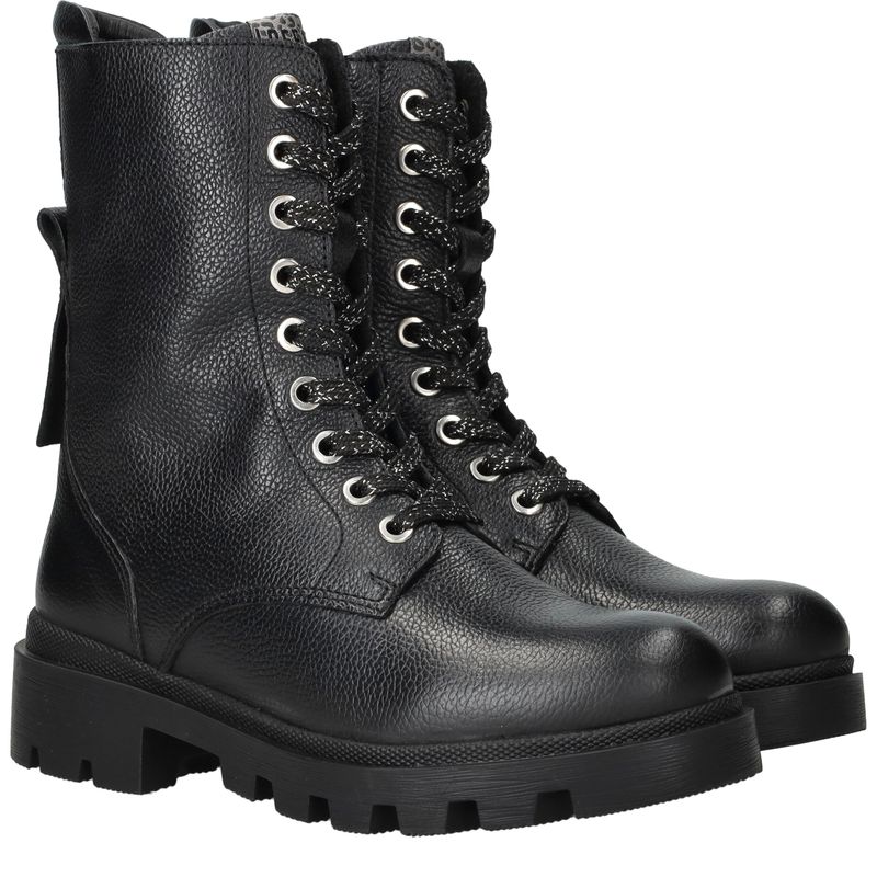 LOFF 1881 Veterboots Zwart Meisjes