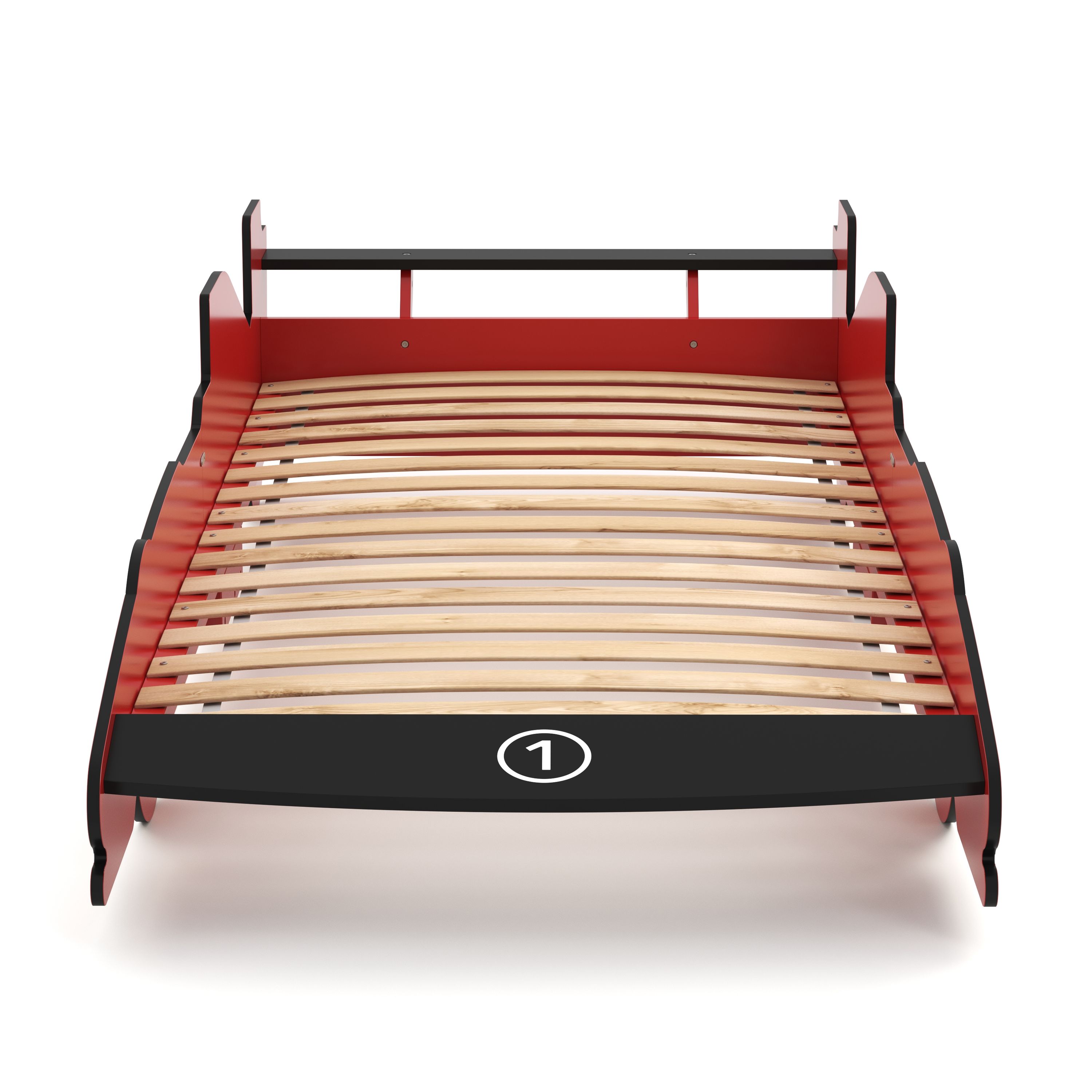 Kinderbett Rennwagen Bett RACER rot