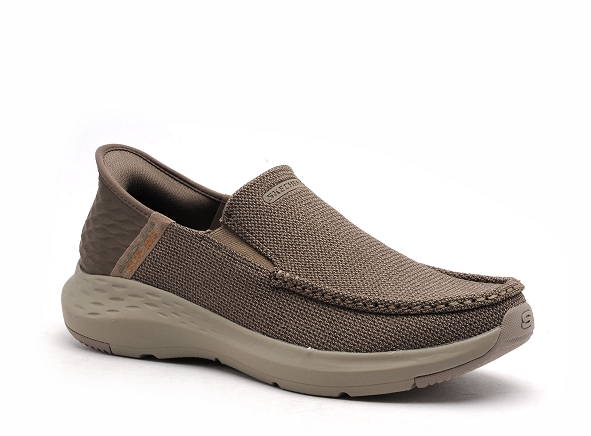 Skechers basses homme slipinsrf 204804 marron