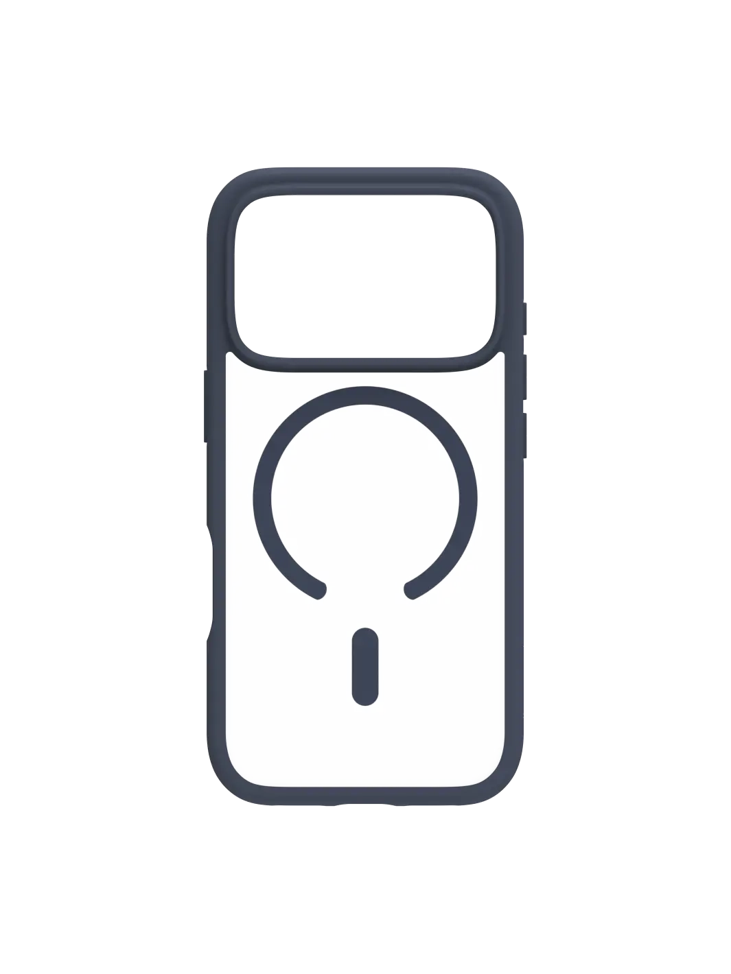 iPhone 17 Pro Max MagSafe Gummi Schutzhülle Grenen Biologisch Abbaubar (GN69TI006732) - Blau