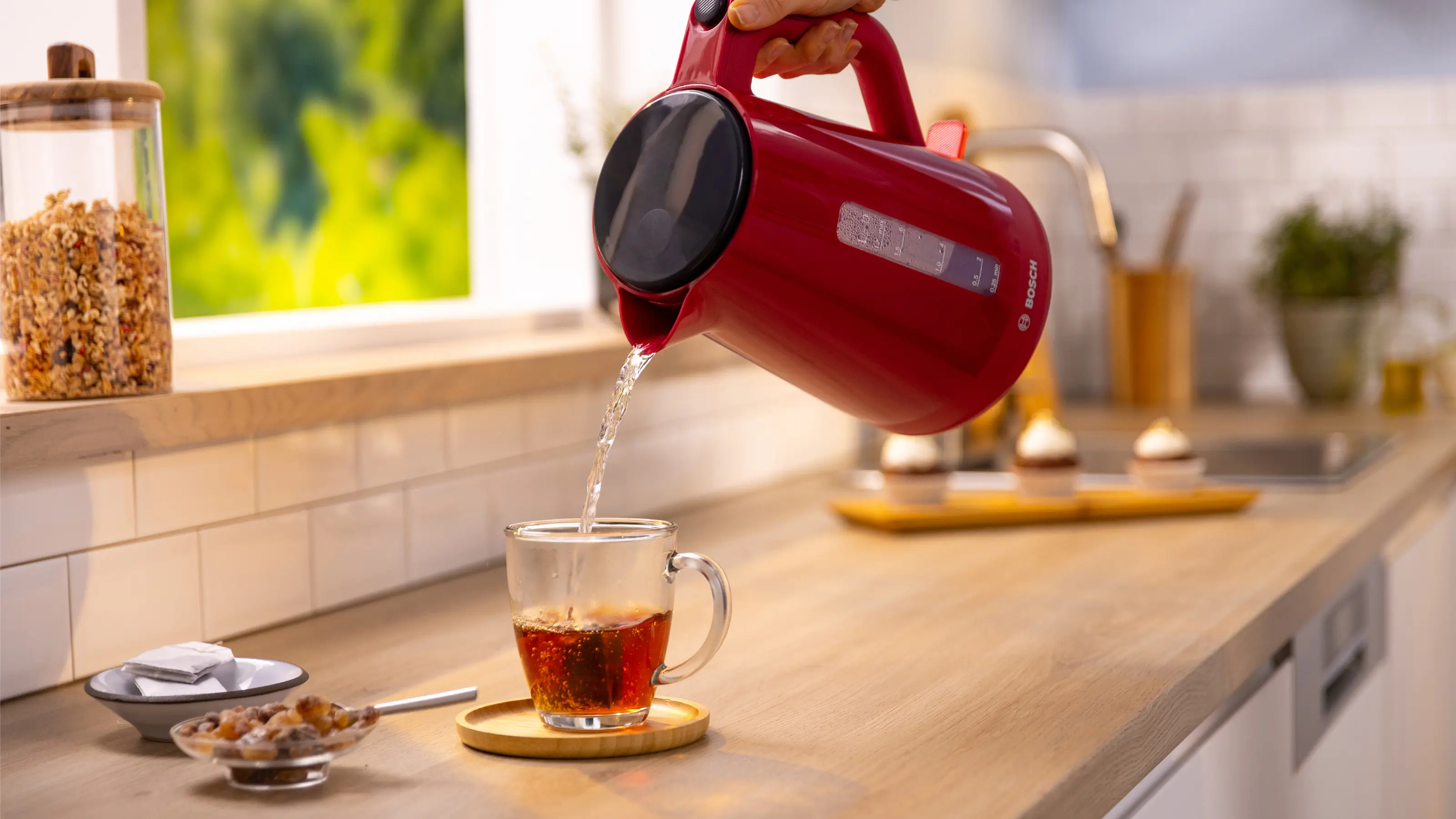 Waterkoker MyMoment Rood TWK1M124