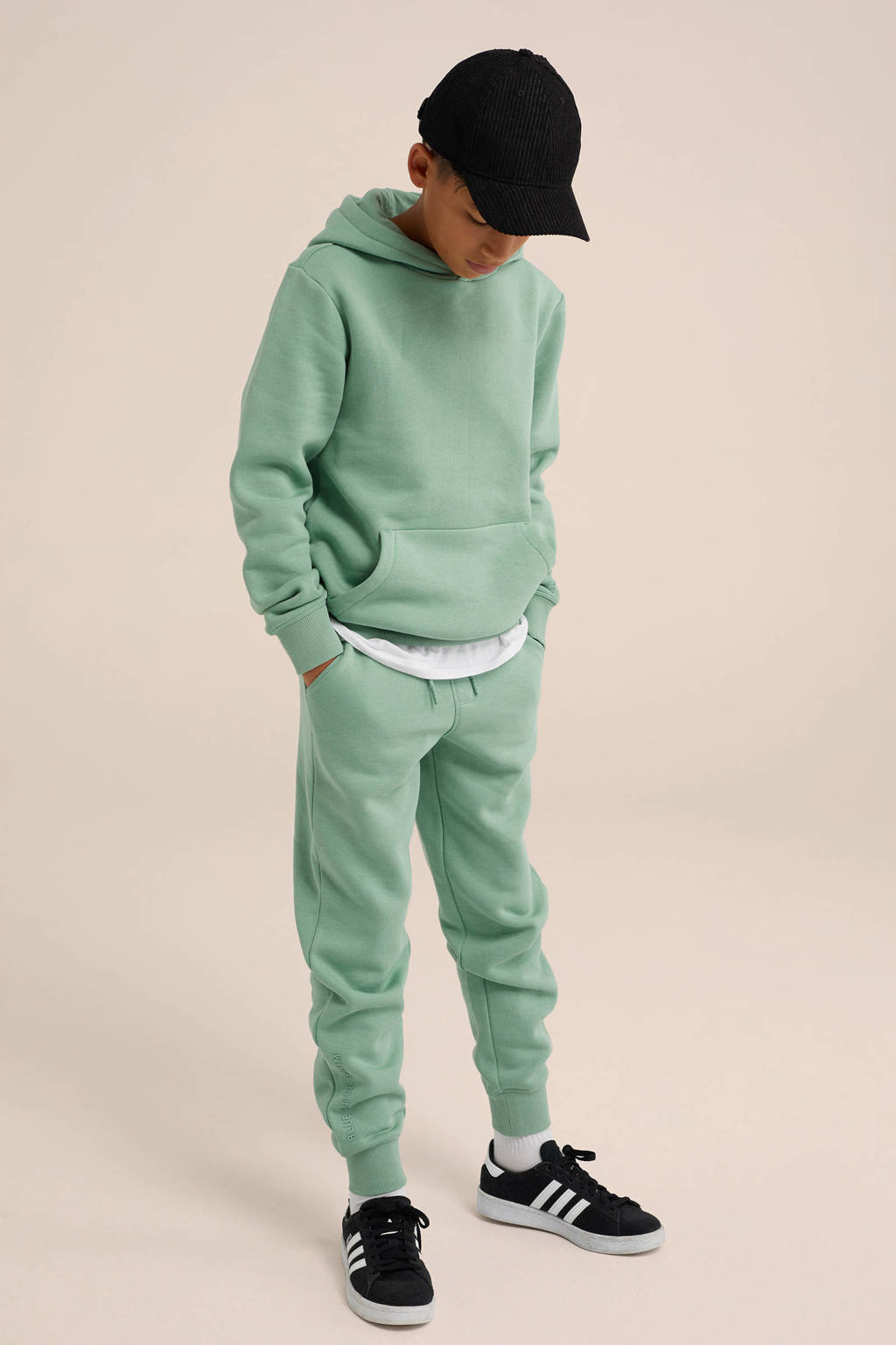WE Fashion hoodie bright petrol