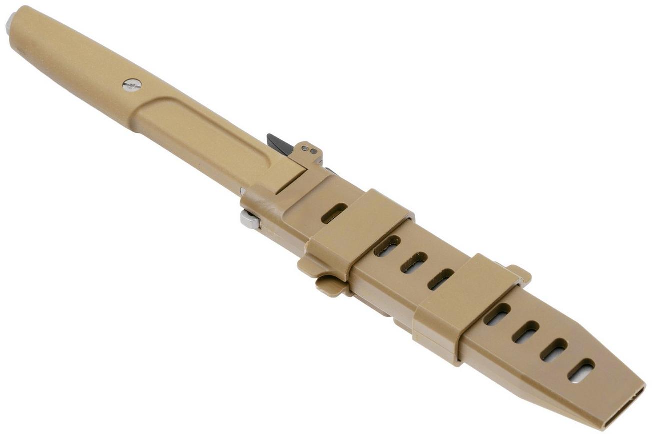 Extrema Ratio Vipera 04.1000.0484/NIT/SW/HCS, Stonewashed Nitrogen, HCS Forprene vaststaand mes