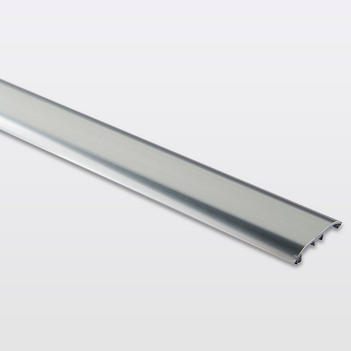 Barre de seuil en aluminium décor métal brillant GoodHome 37 x 930 mm