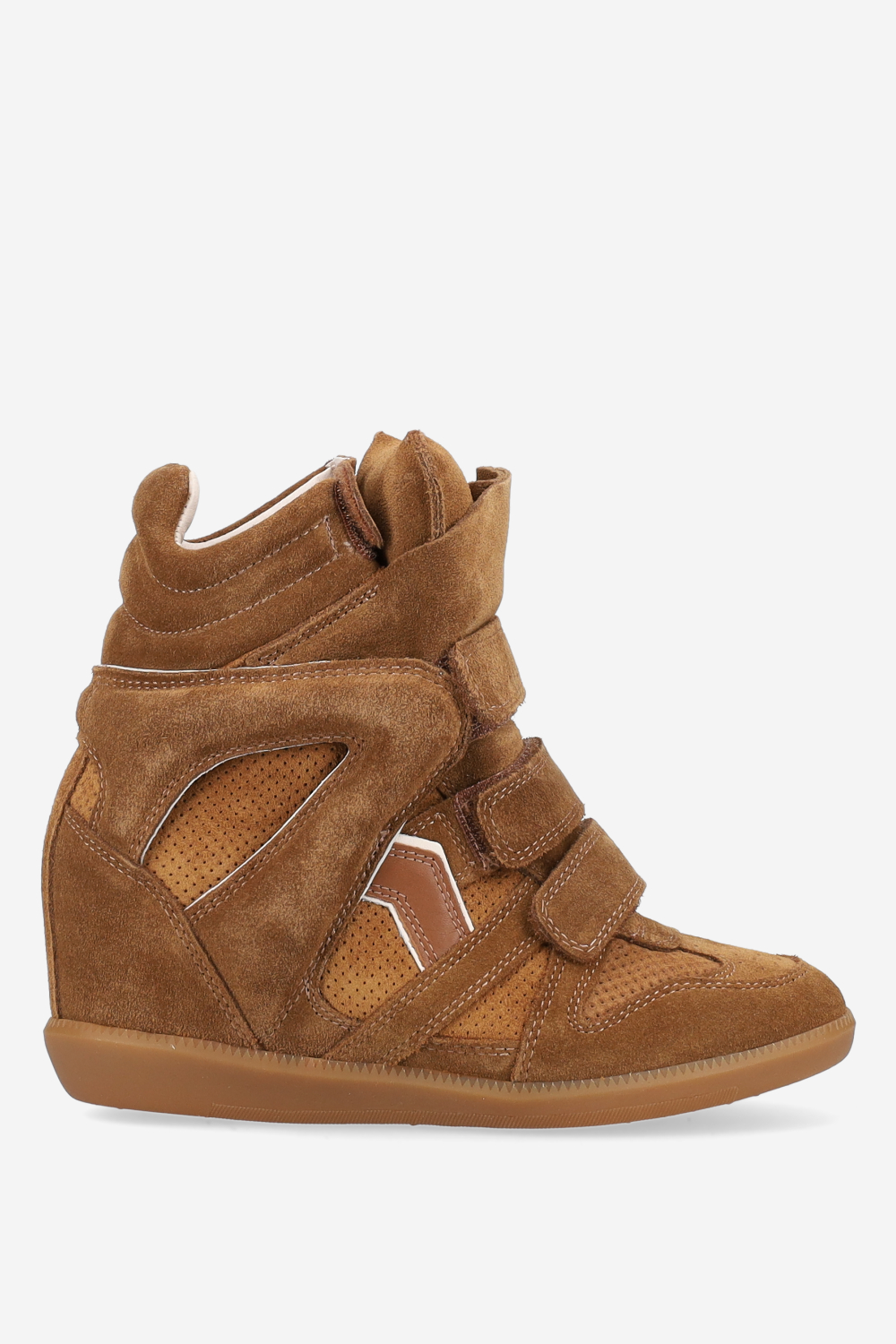 Bekett suede wedge sneakers