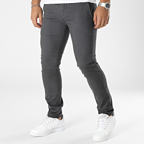 Pantalon Chino Gris Anthracite