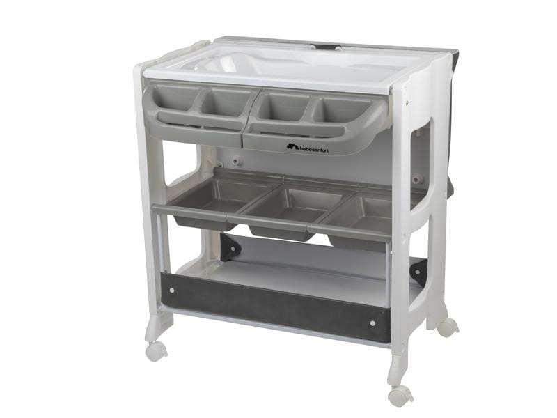 Bebeconfort Wickeltisch Dolphy Gray Mist Funktionale Wickelkommode