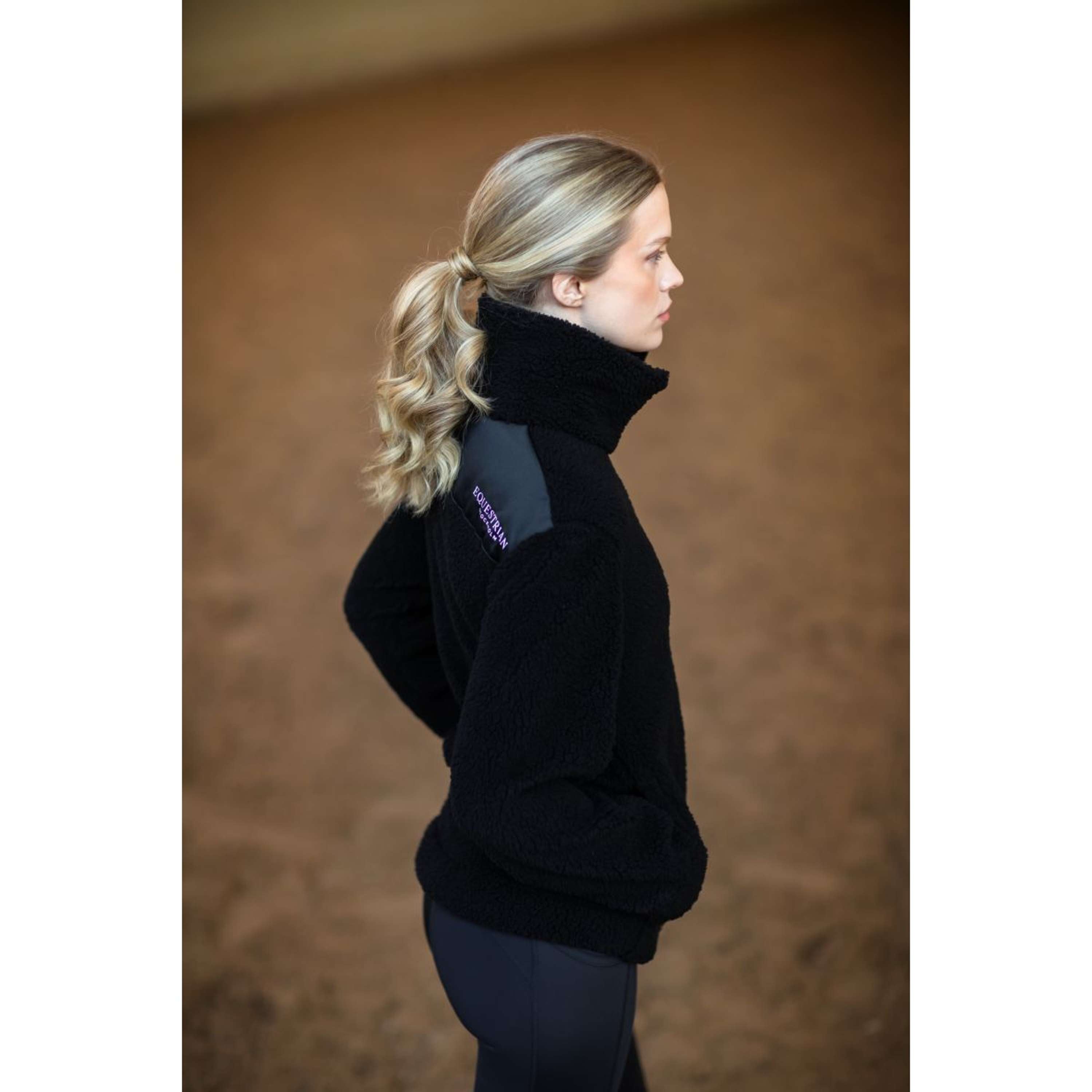 Equestrian Stockholm Jack Teddy Fleece Zwart