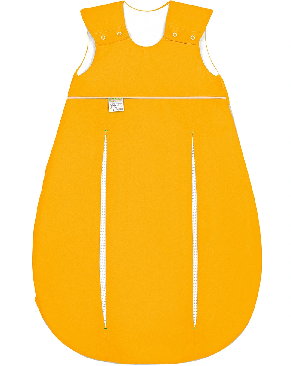 Ganzjahres-Schlafsack PRIMAKLIMA UNI in mustard