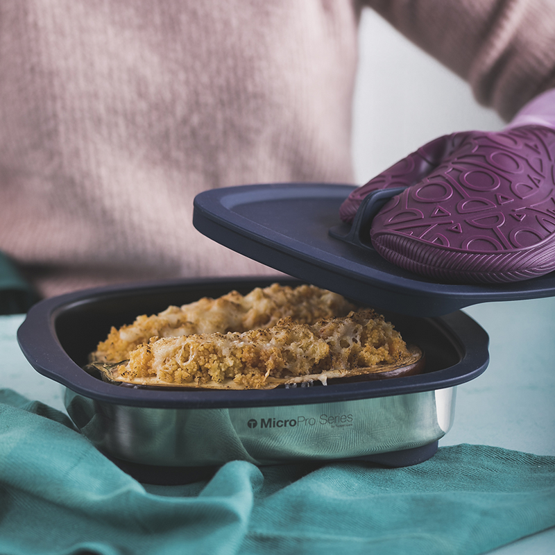 MicroPro® Grill mit Ring Ein Upgrade für die Mikrowelle.