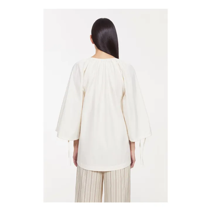 Rodebjer Blouse Manches Bouffantes Gala | Beige