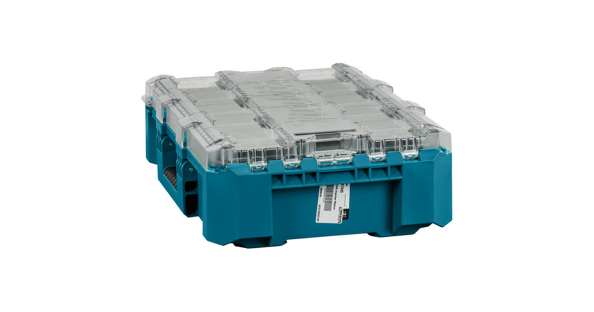 MakitaMaktrak Organizer Medium P-91045 gereedschapsbox  (Blauw/zwart)