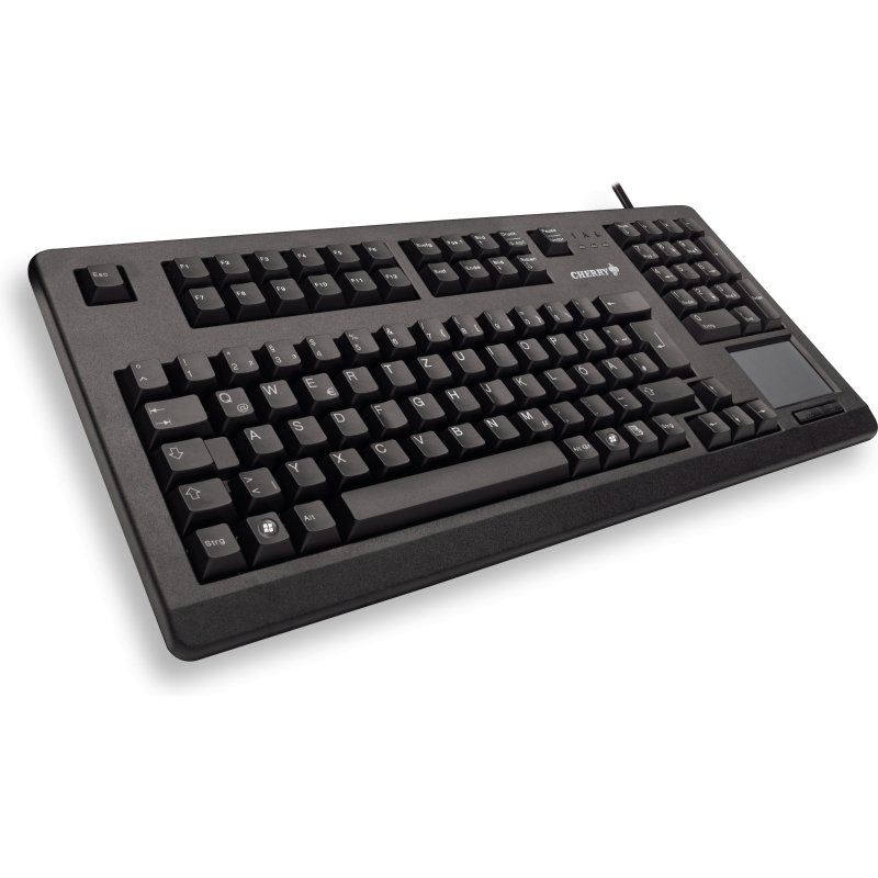 CHERRY TouchBoard G80-11900 Clavier mécanique filaire, touchpad, noir, USB, AZERTY - FR