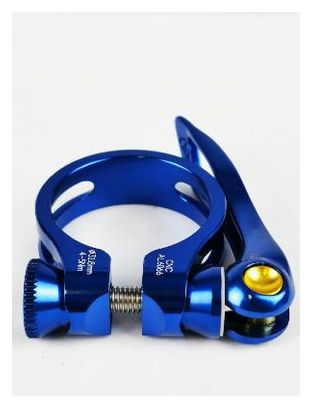 Collier de Selle Serrage Rapide Ice 31.8 mm Bleu
