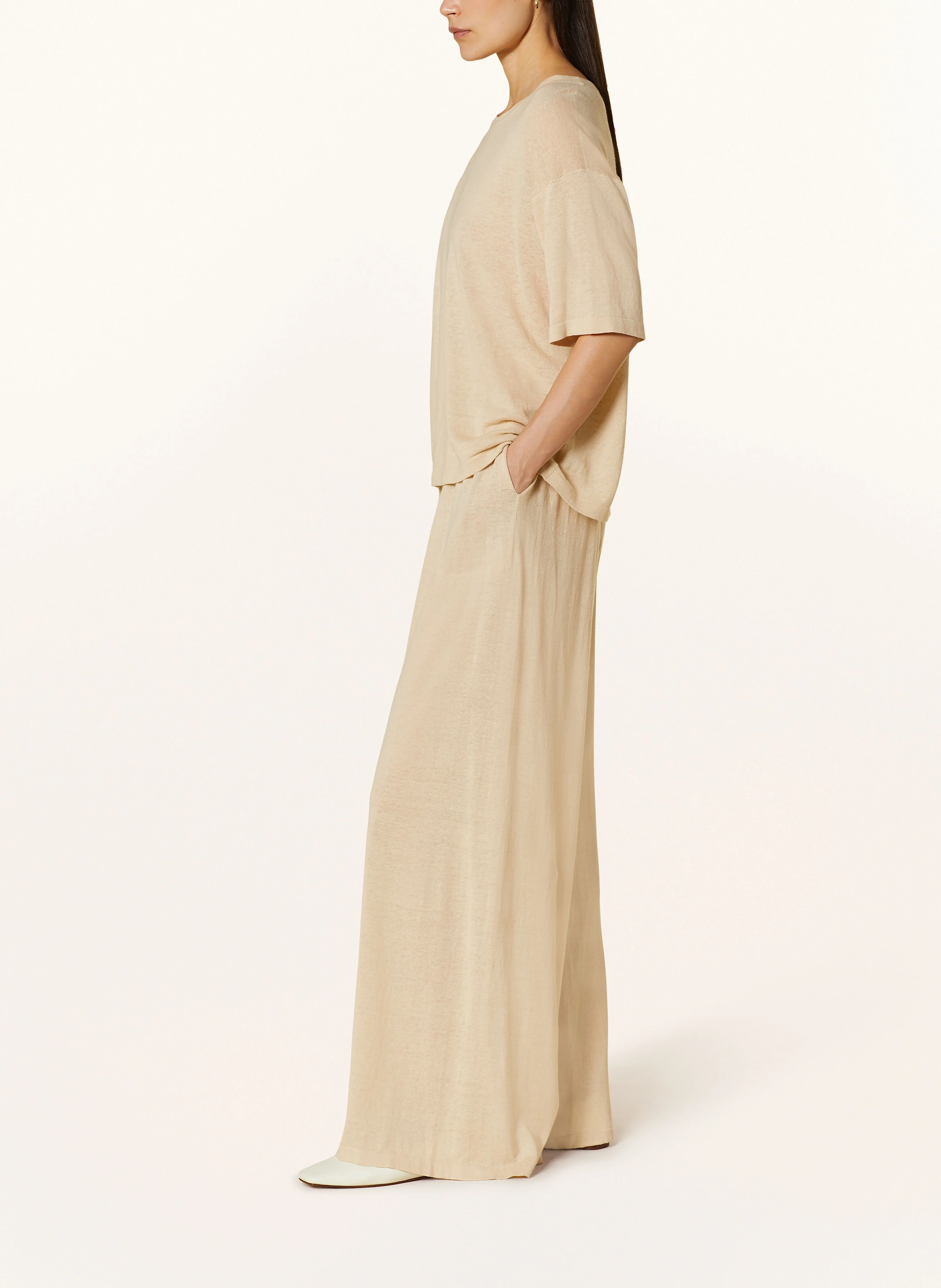 SMINFINITY Marlenehose mit Leinen