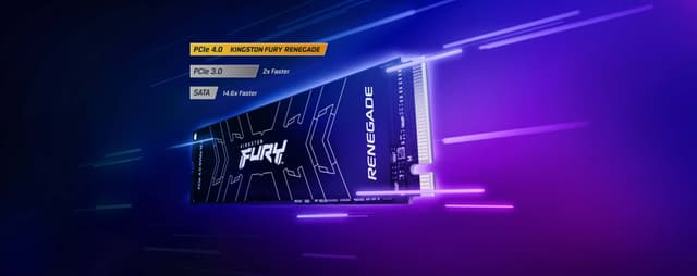 Kingston FURY Renegade NVMe intern SSD med køleplade (4TB)