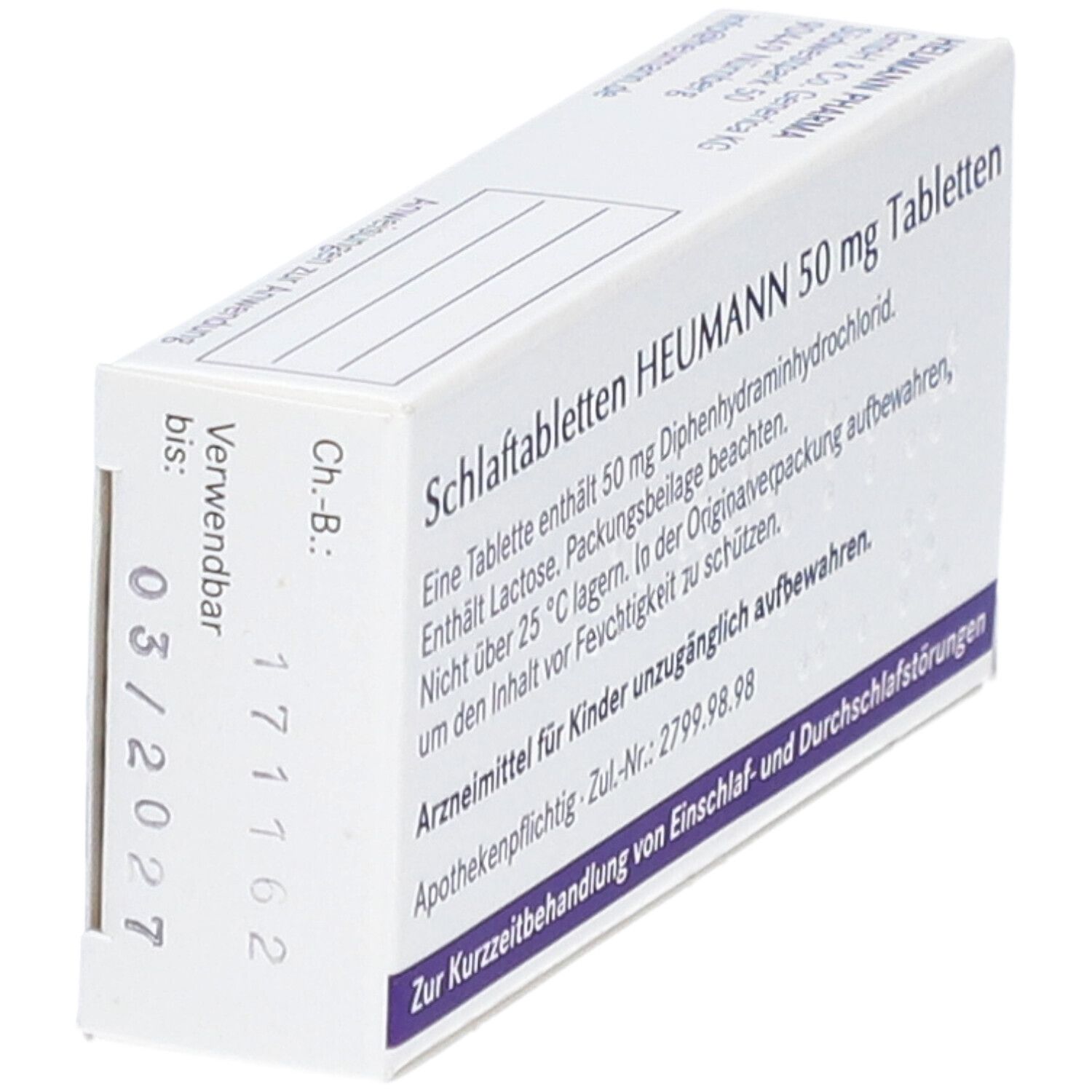 SCHLAFTABLETTEN HEUMANN 50 mg