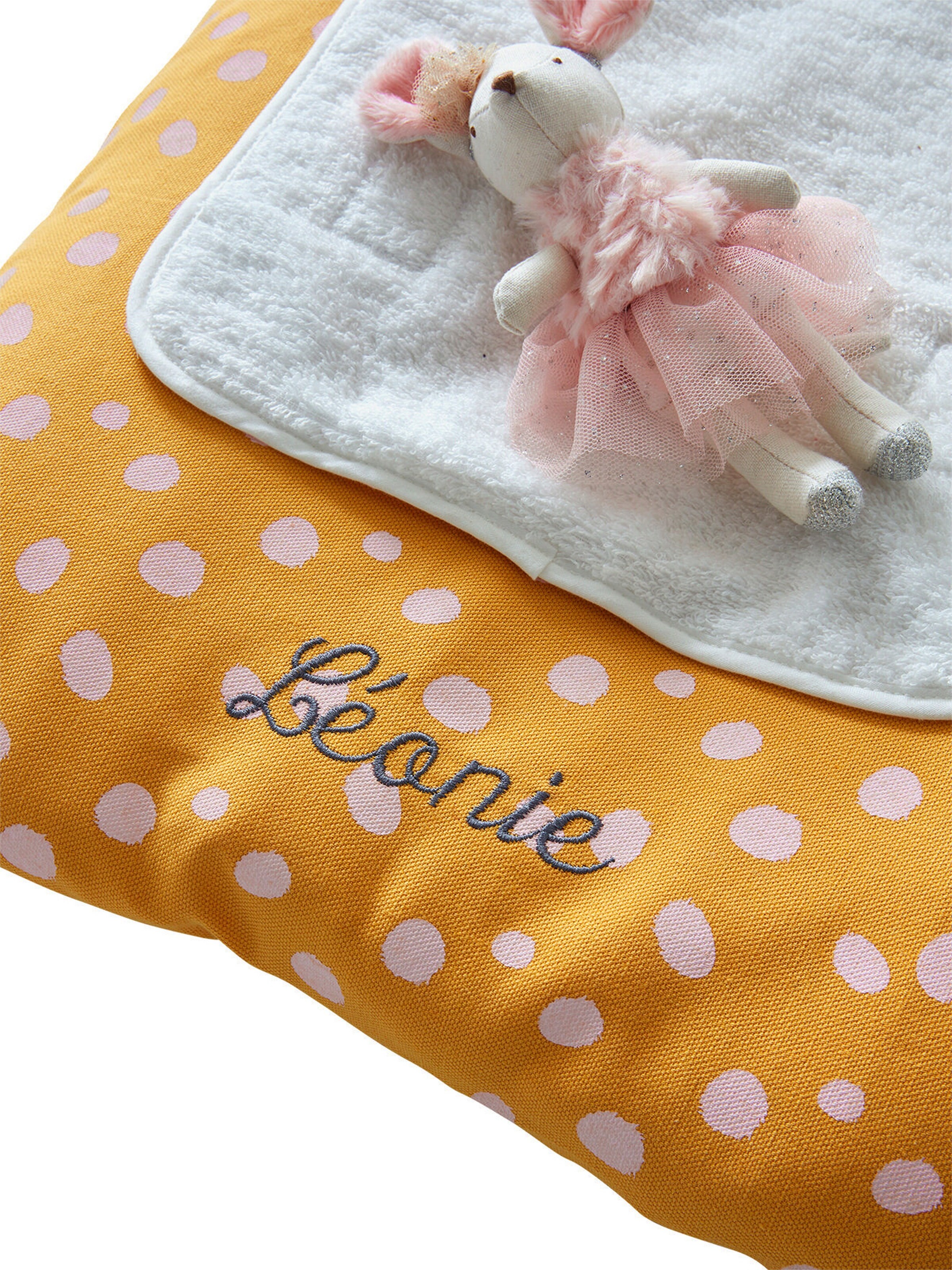 Vertbaudet Bezug für Baby Wickelauflage GIRAFFE mehrfarbig