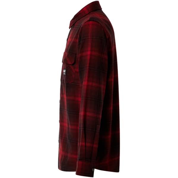 Chemise OAKLEY BUTTER FLANNEL SHIRT BLACK/GRENACHE CHECK