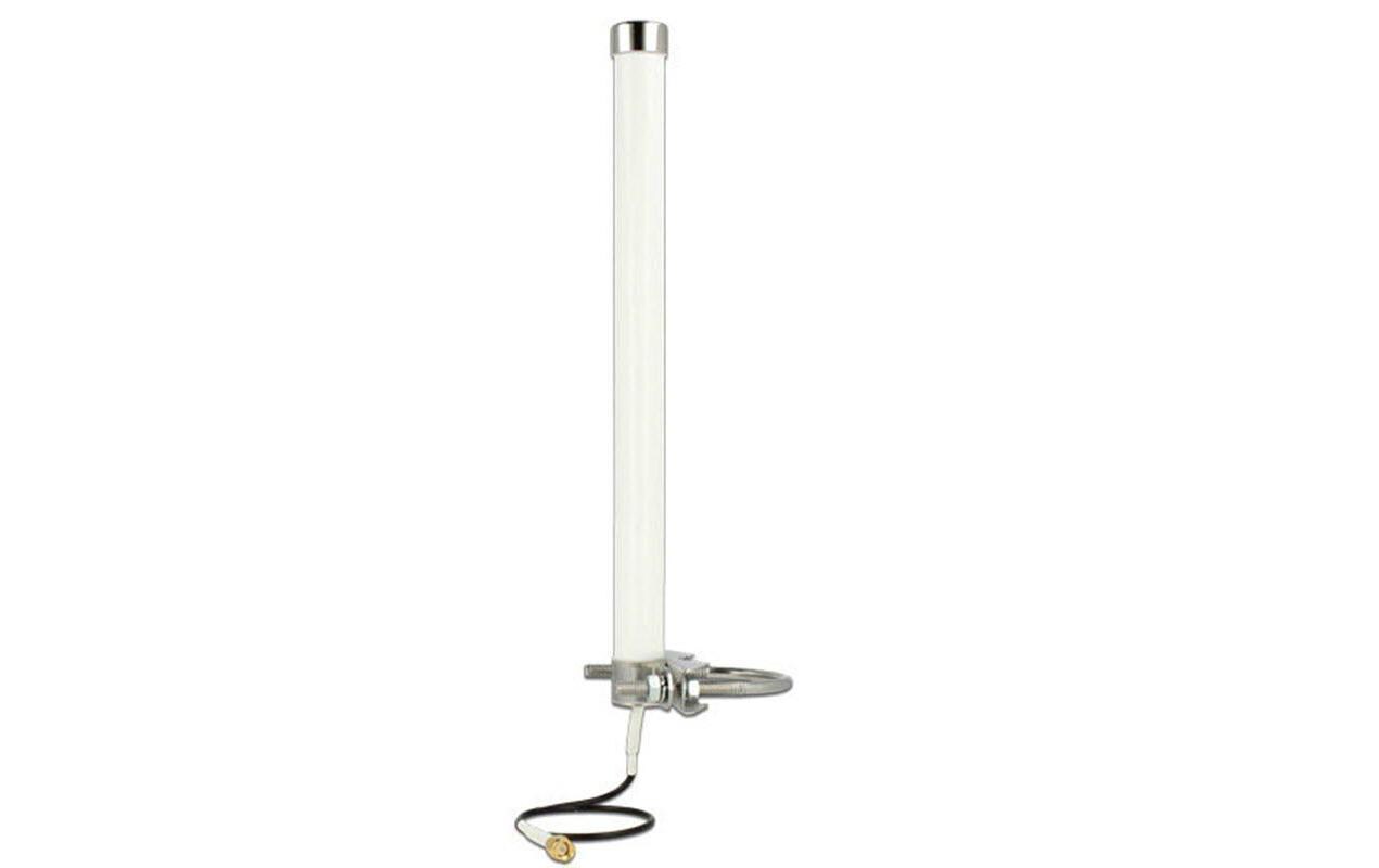 LTE/LoRA-Antenne SMA 6 dBi RundstrahlDelock LTE Antenne SMA Stecker 2 - 6.5 dBi 27 cm omnidirektional starr Mastmontage weiss outdoor