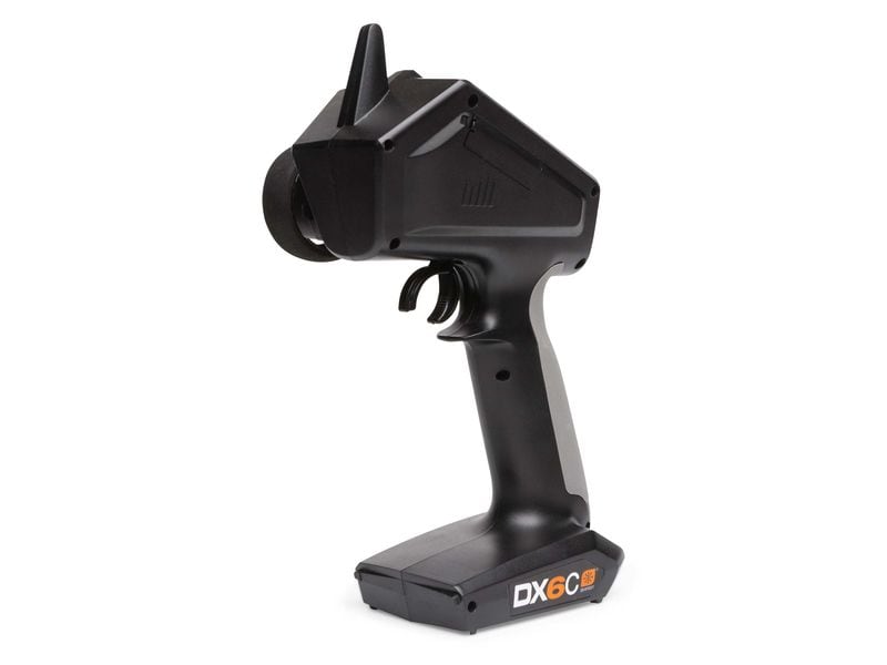 Spektrum Fernsteuerung DX6C, 6-Kanal 2.4 GHz DSMR nur Sende 6-Kanal Pistolengriff Sender für RC-Fahrzeuge