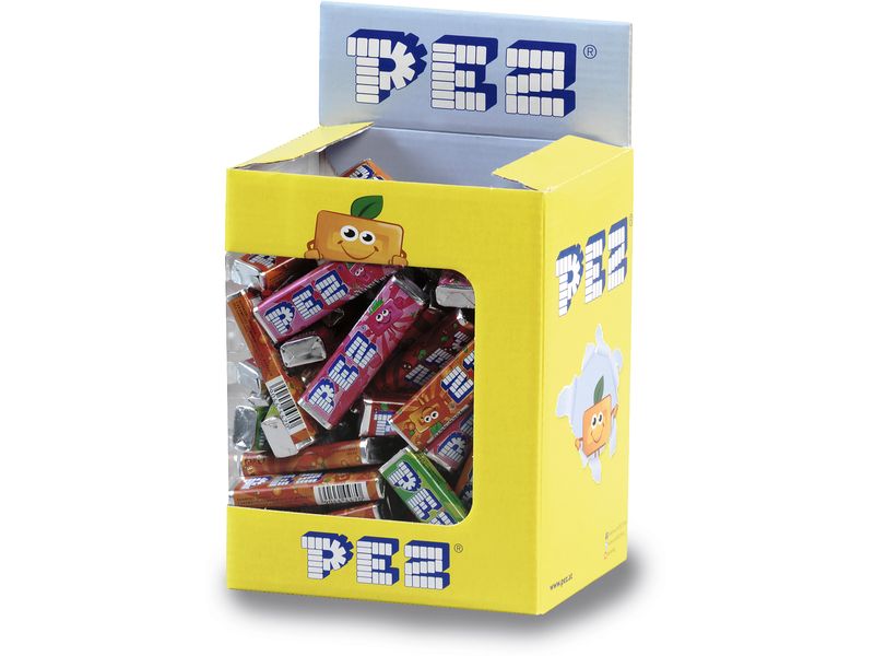 PEZ Nachfüller Frucht 100 x 8.5 g Die legendären PEZ-Bonbons in ihren klassischen Geschmacksrichtungen
