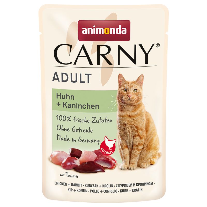Multipack animonda Carny 8 x 85 g pour chat