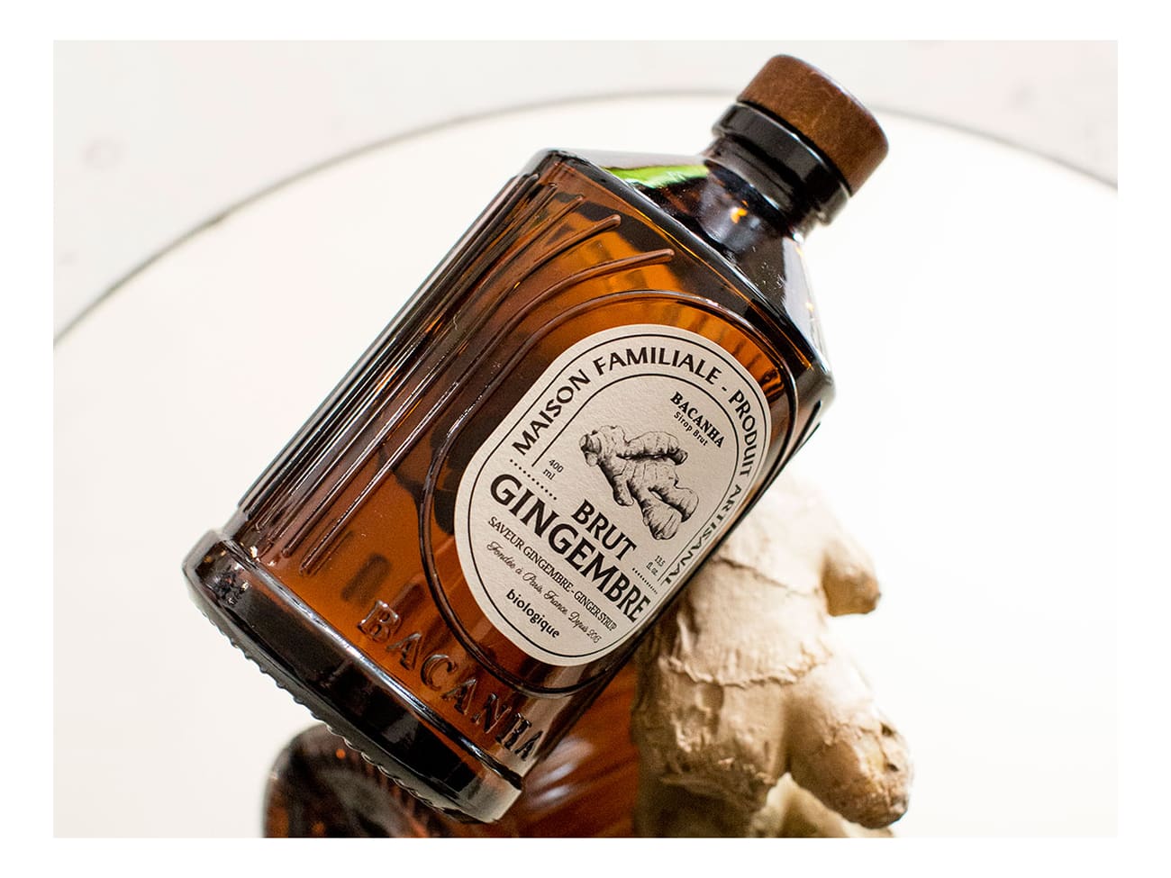 Sirop Bio gingembre - 40 cl - Bacanha