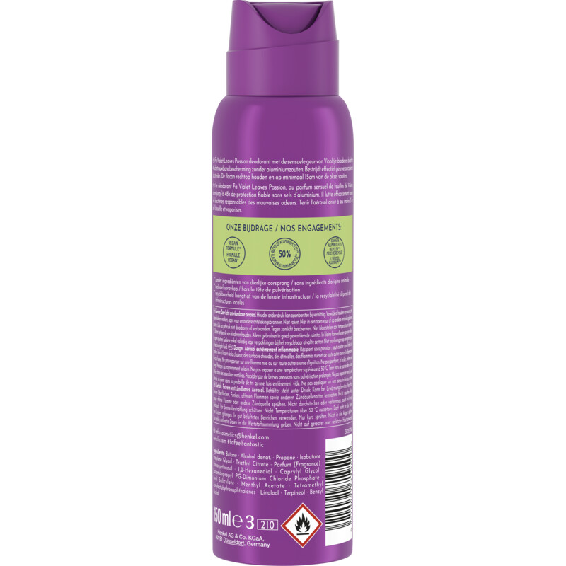 Fa Sensual violet leaves passion