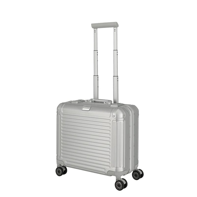 Travelite Next 4W Business Trolley Aluminium Silver